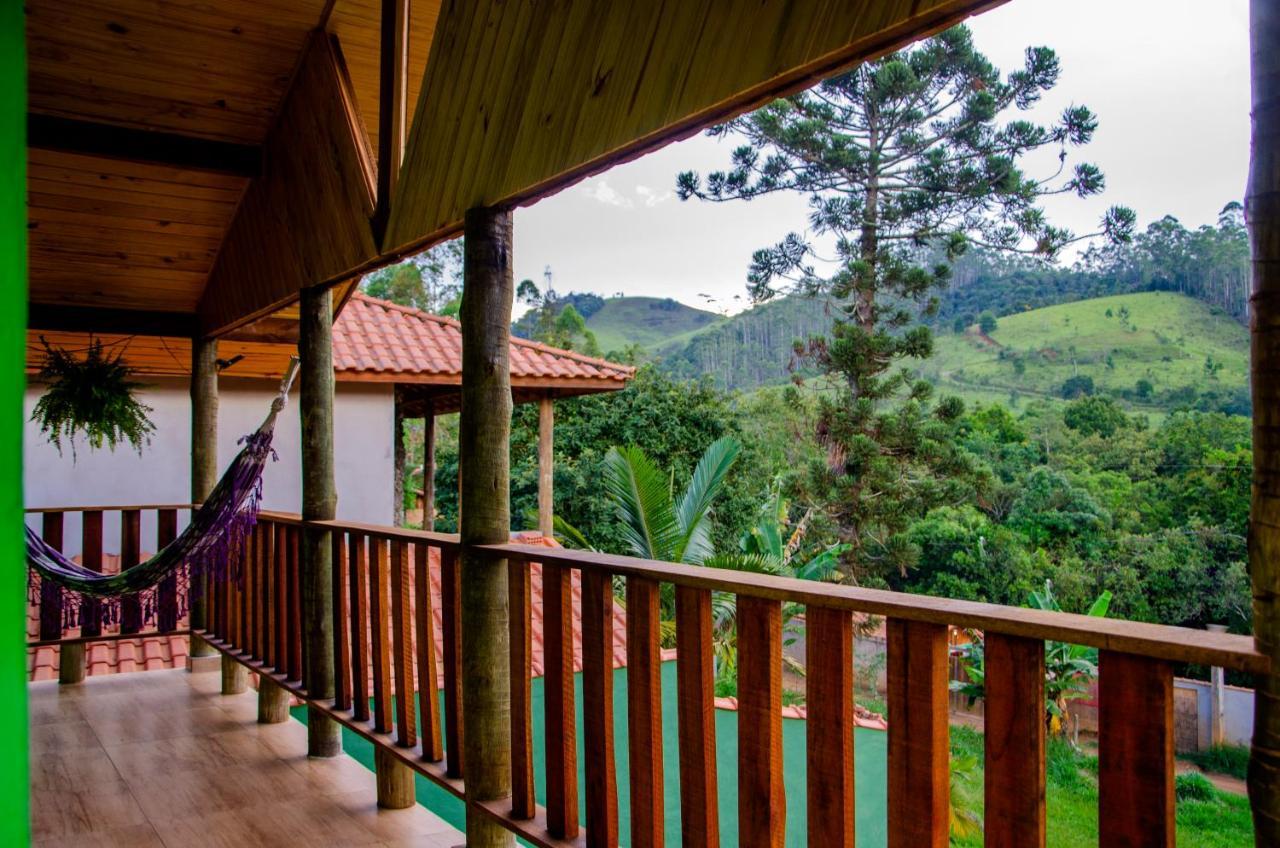 Chalé vista da mata Visconde de Mauá Exterior foto
